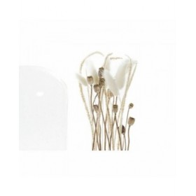 Statua Decorativa DKD Home Decor 15 x 15 x 26 cm Marrone Fiori