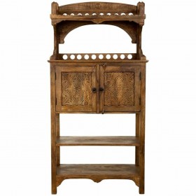 Credenza Alexandra House Living Marrone Legno 35 x 150 x 75 cm