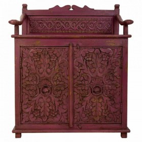Credenza Alexandra House Living Rosa Legno 42 x 70 x 85 cm