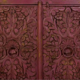 Credenza Alexandra House Living Rosa Legno 42 x 70 x 85 cm