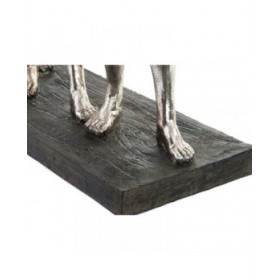 Statua Decorativa DKD Home Decor Origin of Species Argentato Cromato 55 x 18 x 42 cm
