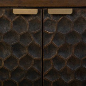 Credenza Alexandra House Living Marrone Legno Ferro 40 x 85 x 165 cm
