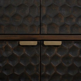 Armadio Alexandra House Living Marrone Legno Ferro 40 x 180 x 80 cm