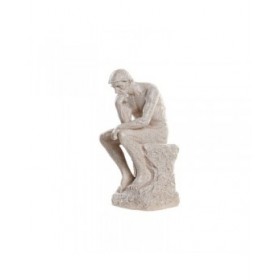 Statua Decorativa DKD Home Decor The Thinker Beige Uomo 12 x 11 x 25 cm
