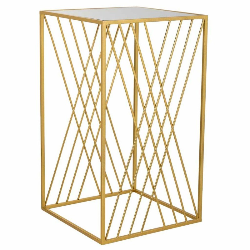 Tavolo angolare Alexandra House Living Oro 40 x 70 x 40 cm
