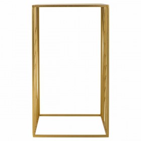Tavolo angolare Alexandra House Living Oro 40 x 70 x 40 cm