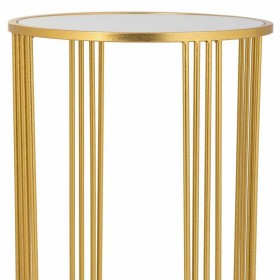 Tavolo angolare Alexandra House Living Oro 38 x 70 x 38 cm