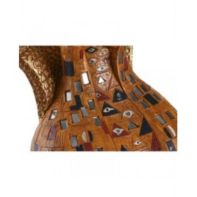Statua Decorativa DKD Home Decor Giallo Resina (21,5 x 18,5 x 31 cm)