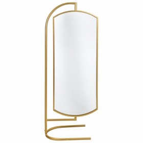 Specchio da terra Alexandra House Living Oro Metallo Ferro Specchio 40 x 162 x 62 cm