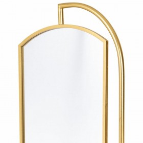 Specchio da terra Alexandra House Living Oro Metallo Ferro Specchio 40 x 162 x 62 cm