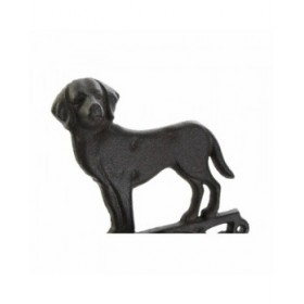 Cappa decorativa DKD Home Decor Marrone Marrone scuro Corda Ferro Gatto Cane 14 x 15 x 24 cm (2 Unità)