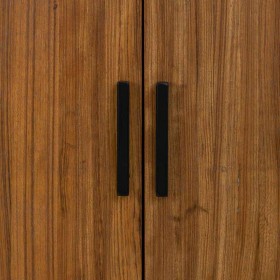 Credenza Alexandra House Living Marrone Ferro Lamiera Legno di abete 40 x 99 x 110 cm