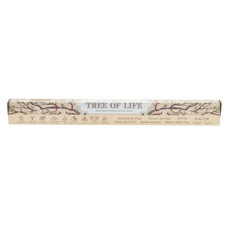 Incenso DKD Home Decor Tree Of Life Marrone Chiaro (25 x 8,5 x 6 cm) (15 pcs)