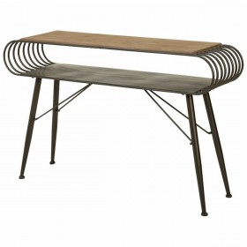 Ingresso Alexandra House Living Marrone Ferro Legno di abete 33 x 76 x 119 cm