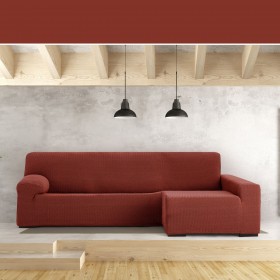 Rivestimento per chaise longue braccio lungo destro Eysa JAZ Rosso Scuro 180 x 120 x 360 cm
