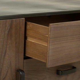 Credenza Alexandra House Living Marrone Ferro Legno di abete 47 x 76 x 145 cm