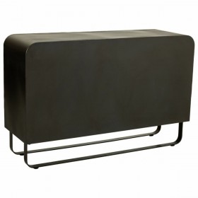 Cassettiera Alexandra House Living Marrone Legno Ferro Lamiera Legno di abete 40 x 78 x 120 cm