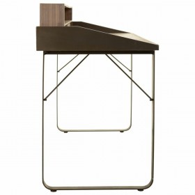 Scrivania Alexandra House Living Marrone Legno Ferro Lamiera Legno di abete 60 x 95 x 130 cm