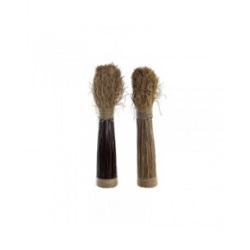Mazzo DKD Home Decor 27 x 27 x 72 cm 27 x 27 x 67 cm Naturale (2 Unità)