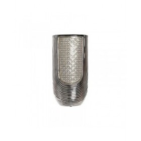 Vaso DKD Home Decor Argentato Dorato Gres (24 x 13 x 47 cm)