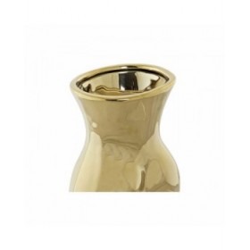 Vaso DKD Home Decor Dorato Gres 17 x 12 x 21 cm (2 Unità)