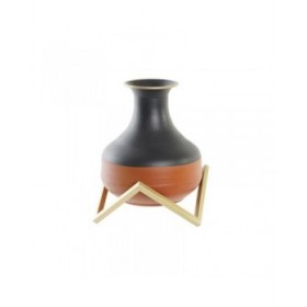 Vaso DKD Home Decor Multicolore Metallo Moderno 20 x 20 x 23 cm