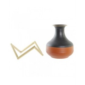 Vaso DKD Home Decor Multicolore Metallo Moderno 20 x 20 x 23 cm