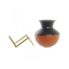 Vaso DKD Home Decor Multicolore Metallo Moderno 18 x 18 x 21 cm