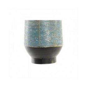 Vaso DKD Home Decor Metallo Tricolore Arabo (19 x 19 x 66 cm)