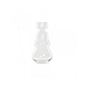 Vaso DKD Home Decor Cristallo Trasparente Moderno (14 x 14 x 30 cm)