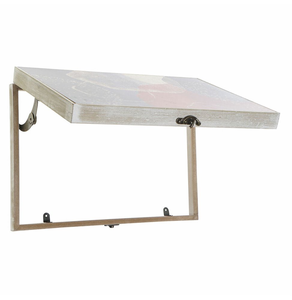 Scatola-Portagioie Alexandra House Living Bianco Grigio Legno di mango 5 x 17 x 17 cm