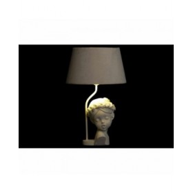 Lampada da tavolo DKD Home Decor Rosso Resina Rosa chiaro 220 V 50 W 30 x 30 x 49 cm (2 Unità)