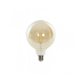 Lampadina LED DKD Home Decor E27 A++ 4 W 450 lm Ambra 12,5 x 12,5 x 18 cm