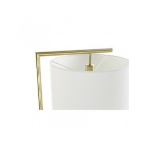 Lampada da Terra DKD Home Decor 35 x 44 x 159 cm Dorato Metallo Bianco 220 V 50 W