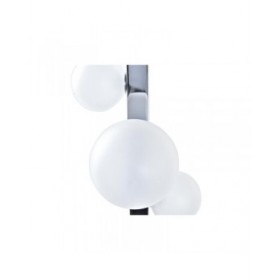 Lampada da tavolo DKD Home Decor Bianco Argentato Cristallo Marmo 220 V 15 x 15 x 68 cm