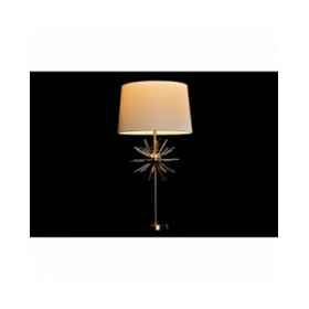Lampada da tavolo DKD Home Decor Dorato Metallo Bianco 41 x 41 x 80 cm 220 V 50 W