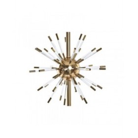 Lampada da tavolo DKD Home Decor Dorato Metallo Bianco 41 x 41 x 80 cm 220 V 50 W