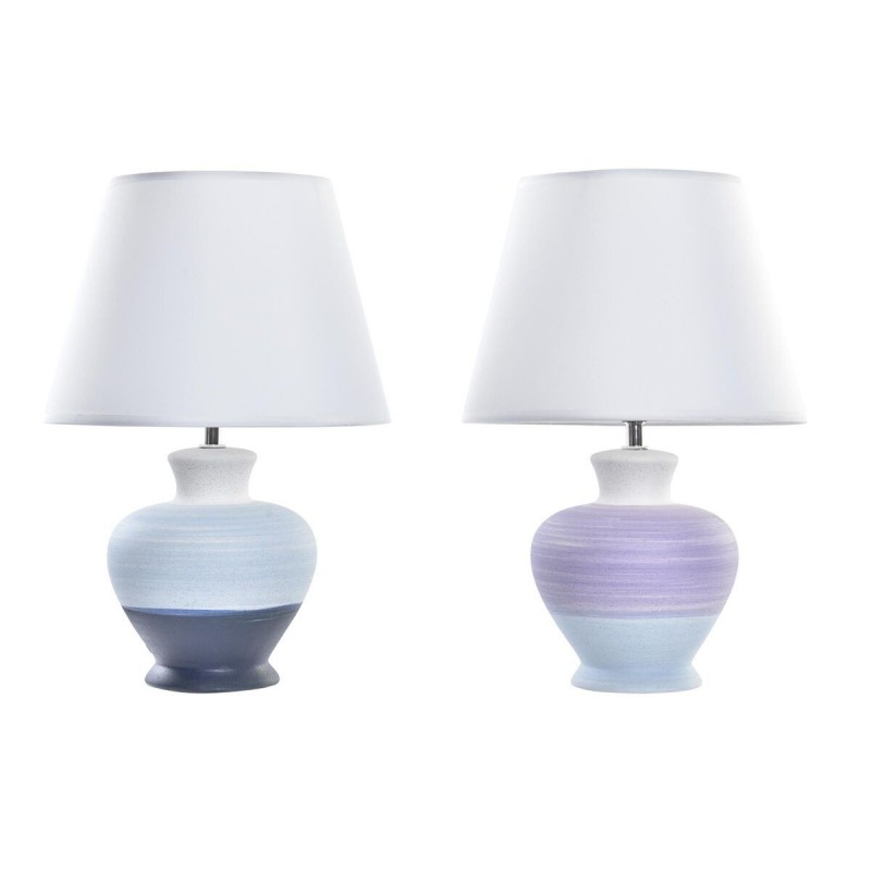 Lampada da tavolo DKD Home Decor 25W Bicolore 220 V (2 Unità) (25 x 25 x 38 cm)