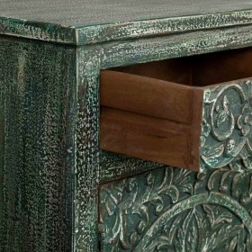 Credenza Alexandra House Living Verde Legno di mango 40 x 90 x 103 cm