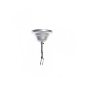 Lampadario DKD Home Decor Marrone Argentato Metallo Legno di mango 50 W 40 x 40 x 50 cm