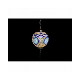 Lampadario DKD Home Decor Cristallo Metallo 20 x 20 x 36 cm Multicolore 50 W (2 Unità)