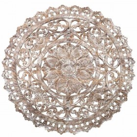 Decorazione da Parete Alexandra House Living Legno di mango 5 x 150 x 150 cm