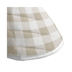 Trapunta HappyFriday Basic Vichy Beige 180 x 260 cm