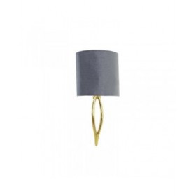 Lampada da Parete DKD Home Decor Dorato Metallo Poliestere 220 V 50 W (30 x 16 x 60 cm)