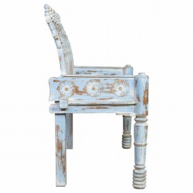 Panca Alexandra House Living Azzurro Legno di mango 56 x 104 x 118 cm