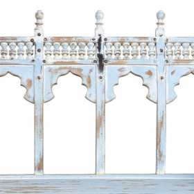 Panca Alexandra House Living Azzurro Legno di mango 56 x 104 x 118 cm