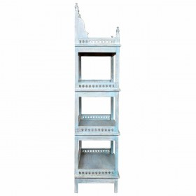 Scaffale Alexandra House Living Azzurro Legno di mango 40 x 166 x 90 cm