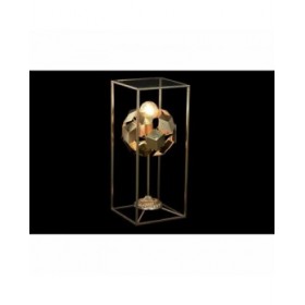 Lampada da tavolo DKD Home Decor Dorato 220 V 50 W Moderno Geometrico (30 x 30 x 71 cm)