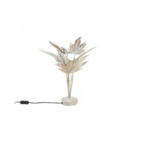 Lampada da tavolo DKD Home Decor Grigio Metallo 42 x 42 x 47 cm
