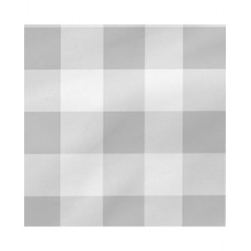 Cuscino HappyFriday Basic Grigio Stella Vichy 50 x 50 cm